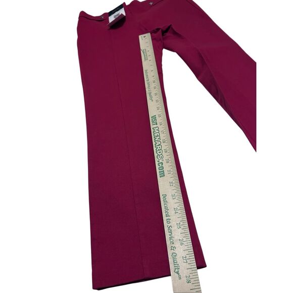 Rafaella Comfort Slim Ankle Chilipepper Red Slip On Pants Size 12 NWT - Picture 10 of 12